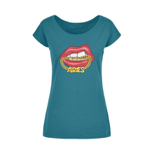 Load image into Gallery viewer, Aries Wide Neck Womens T-Shirt XS-5XL