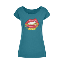 Load image into Gallery viewer, Pisces Wide Neck Womens T-Shirt XS-5XL
