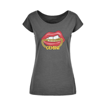 Load image into Gallery viewer, Gemini Wide Neck Womens T-Shirt XS-5XL