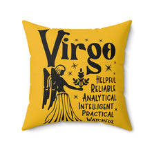 Load image into Gallery viewer, Virgo Two-Sided Pillow