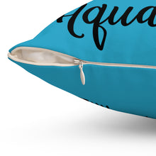 Load image into Gallery viewer, Aquarius Two-Sided Pillow