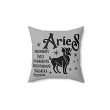 Load image into Gallery viewer, Aries Two-Sided Pillow