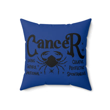 Load image into Gallery viewer, Cancer Two-Sided Pillow