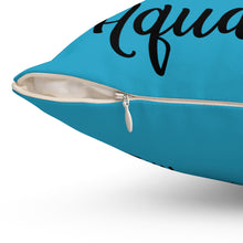 Load image into Gallery viewer, Aquarius Two-Sided Pillow