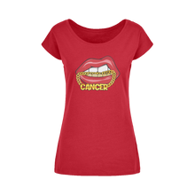 Load image into Gallery viewer, Cancer Wide Neck Womens T-Shirt XS-5XL