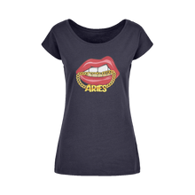 Load image into Gallery viewer, Aries Wide Neck Womens T-Shirt XS-5XL