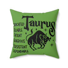 Load image into Gallery viewer, Taurus Two-Sided Pillow