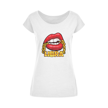Load image into Gallery viewer, Libra Wide Neck Womens T-Shirt XS-5XL
