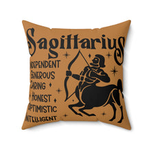 Load image into Gallery viewer, Sagittarius Two-Sided Pillow