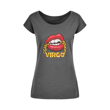 Load image into Gallery viewer, Virgo Wide Neck Womens T-Shirt XS-5XL