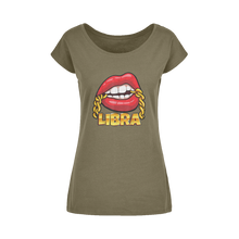 Load image into Gallery viewer, Libra Wide Neck Womens T-Shirt XS-5XL
