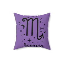 Load image into Gallery viewer, Scorpio Two-Sided Pillow
