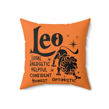 Load image into Gallery viewer, Leo Two-Sided Pillow