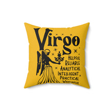 Load image into Gallery viewer, Virgo Two-Sided Pillow
