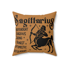 Load image into Gallery viewer, Sagittarius Two-Sided Pillow