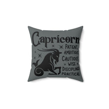 Load image into Gallery viewer, Capricorn Two-Sided Pillow