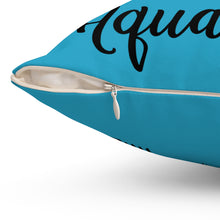 Load image into Gallery viewer, Aquarius Two-Sided Pillow