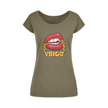 Load image into Gallery viewer, Virgo Wide Neck Womens T-Shirt XS-5XL
