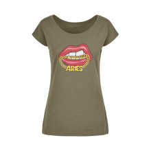 Load image into Gallery viewer, Aries Wide Neck Womens T-Shirt XS-5XL