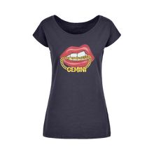 Load image into Gallery viewer, Gemini Wide Neck Womens T-Shirt XS-5XL