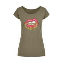 Load image into Gallery viewer, Pisces Wide Neck Womens T-Shirt XS-5XL