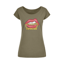 Load image into Gallery viewer, Capricorn Wide Neck Womens T-Shirt XS-5XL