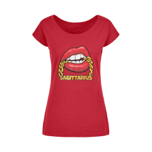 Load image into Gallery viewer, Sagittarius Wide Neck Womens T-Shirt XS-5XL