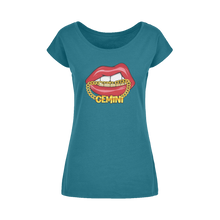 Load image into Gallery viewer, Gemini Wide Neck Womens T-Shirt XS-5XL