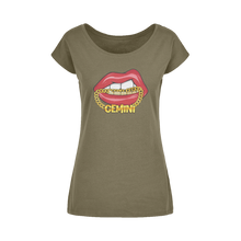 Load image into Gallery viewer, Gemini Wide Neck Womens T-Shirt XS-5XL