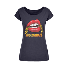 Load image into Gallery viewer, Aquarius Wide Neck Womens T-Shirt XS-5XL