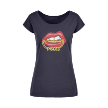 Load image into Gallery viewer, Pisces Wide Neck Womens T-Shirt XS-5XL