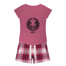 Load image into Gallery viewer, Gemini Girls Sleepy Tee and Flannel Short