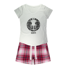 Load image into Gallery viewer, Gemini Girls Sleepy Tee and Flannel Short