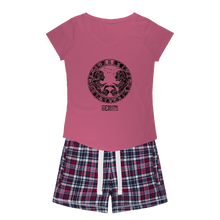 Load image into Gallery viewer, Gemini Girls Sleepy Tee and Flannel Short