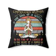 Load image into Gallery viewer, Capricorn Two Sided Pillow
