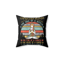 Load image into Gallery viewer, Capricorn Two Sided Pillow
