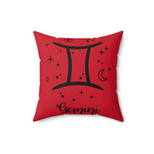 Load image into Gallery viewer, Gemini Two-Sided Pillow
