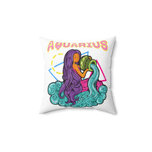 Load image into Gallery viewer, Aquarius Two Sided Pillow
