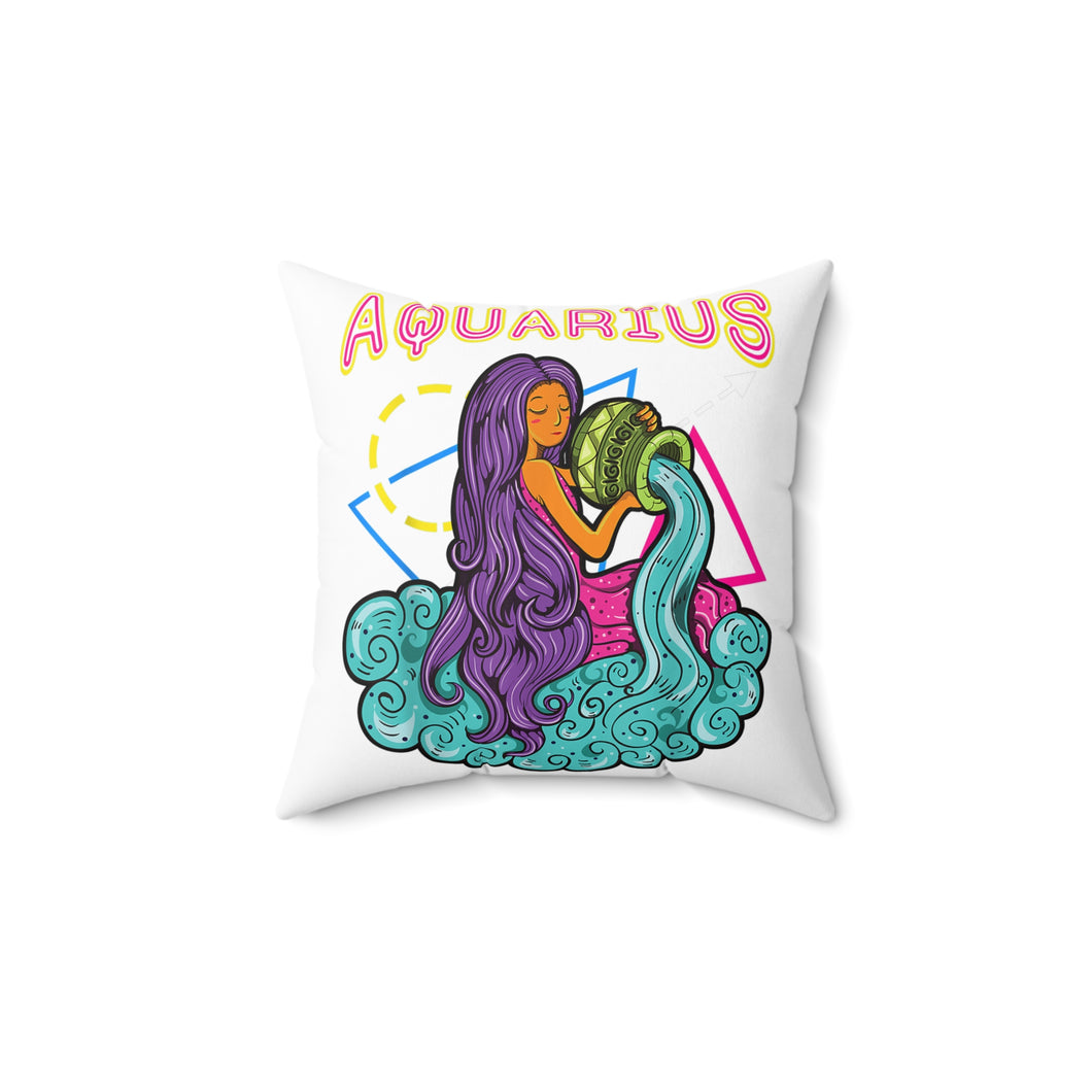 Aquarius Two Sided Pillow