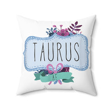 Load image into Gallery viewer, Taurus Two Sided Pillow
