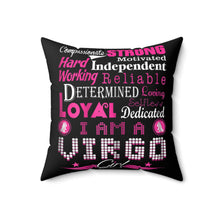 Load image into Gallery viewer, Virgo Two Sided Pillow

