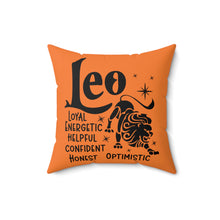 Load image into Gallery viewer, Leo Two-Sided Pillow
