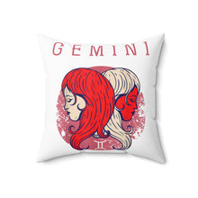Load image into Gallery viewer, Gemini Two Sided Pillow
