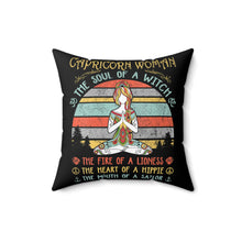 Load image into Gallery viewer, Capricorn Two Sided Pillow
