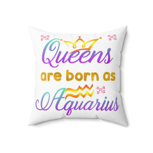 Load image into Gallery viewer, Aquarius Two Sided Pillow
