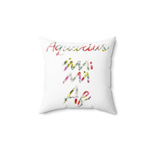 Load image into Gallery viewer, Aquarius Two Sided Pillow
