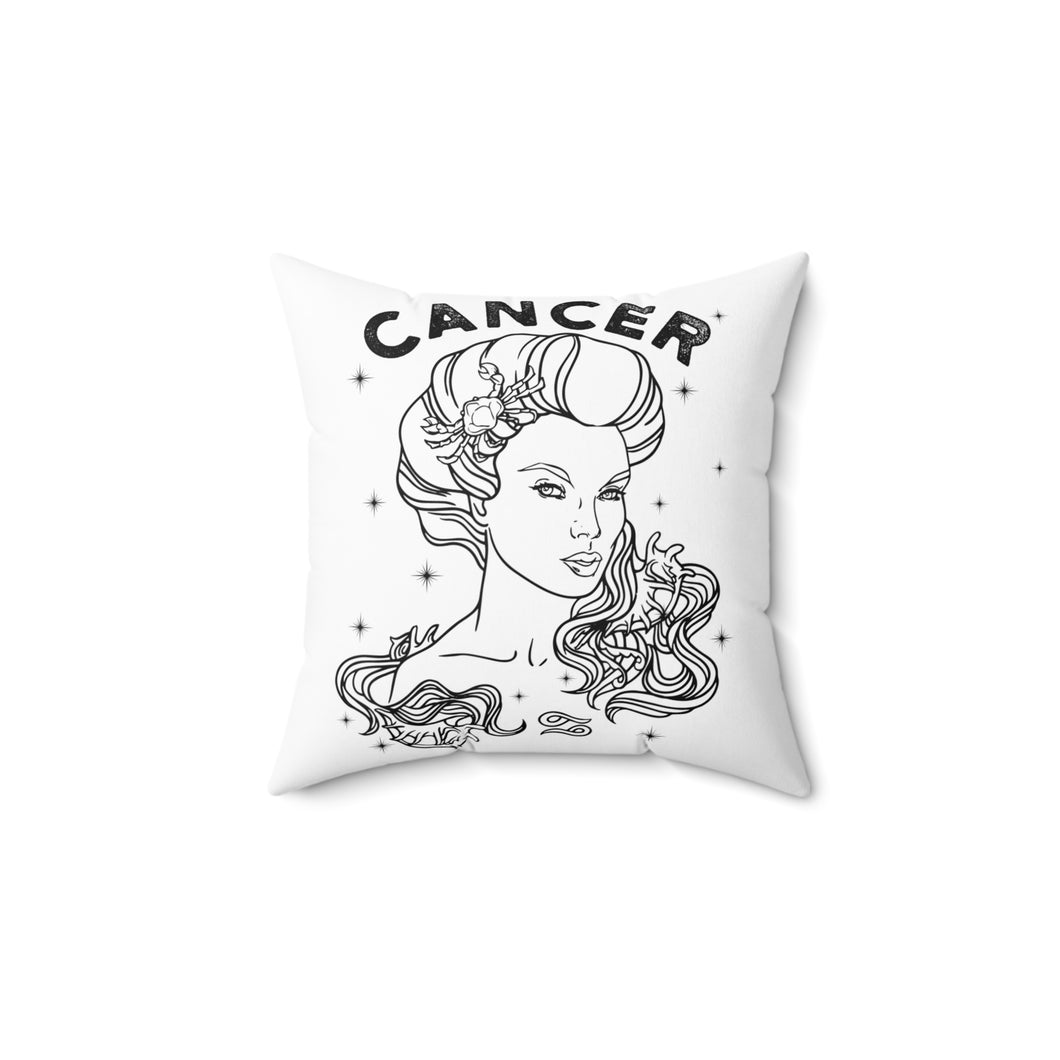 Cancer Two Sided Pillow