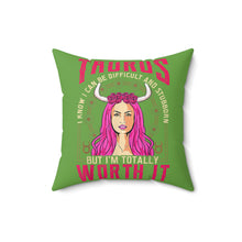 Load image into Gallery viewer, Taurus Two Sided Pillow
