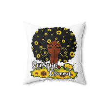 Load image into Gallery viewer, Scorpio Two Sided Pillow
