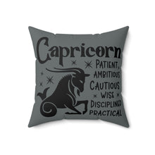 Load image into Gallery viewer, Capricorn Two-Sided Pillow
